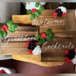 3 wedding signs